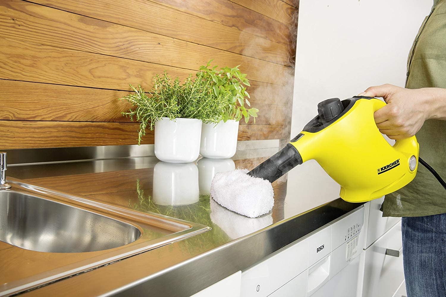 نظافت خانه با بخارشوی